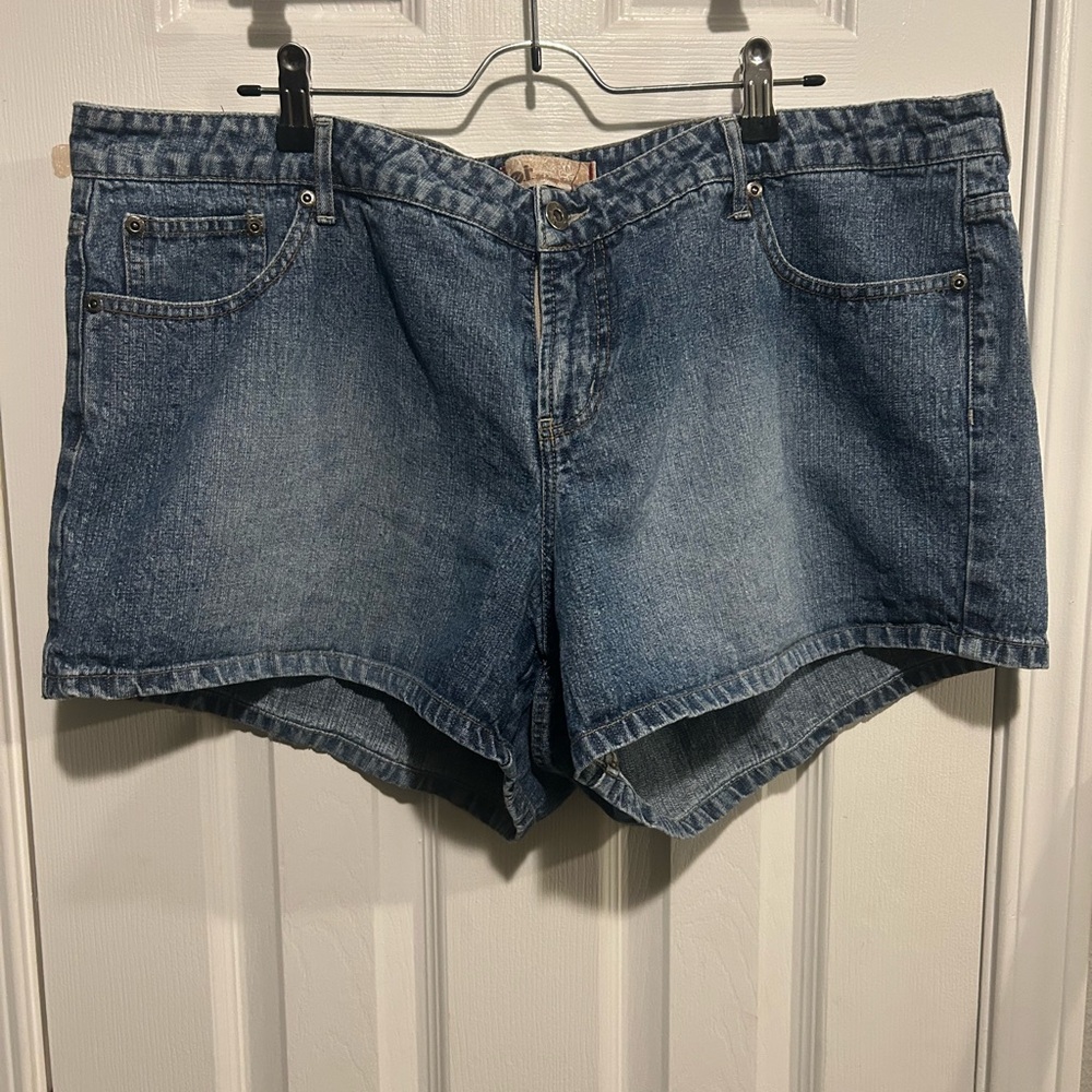 Vintage y2k LEI blue Denim shorts